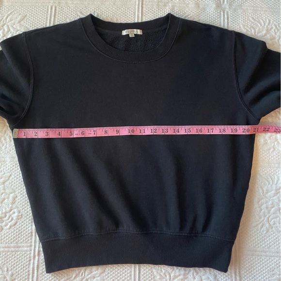 Z Supply Classic Crew Sweatshirt Black XS - Picture 8 of 11